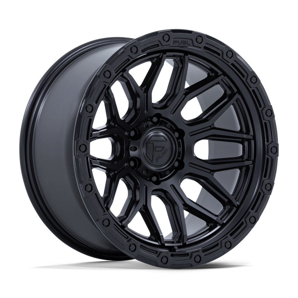 Fuel Off-Road Surge Matte Black w/ Gloss Black Lip wheel