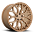 Niche Mazzanti Bronze Brushed wheel