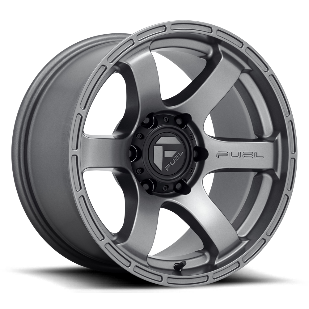 Fuel Off-Road Rush Matte Gunmetal wheel