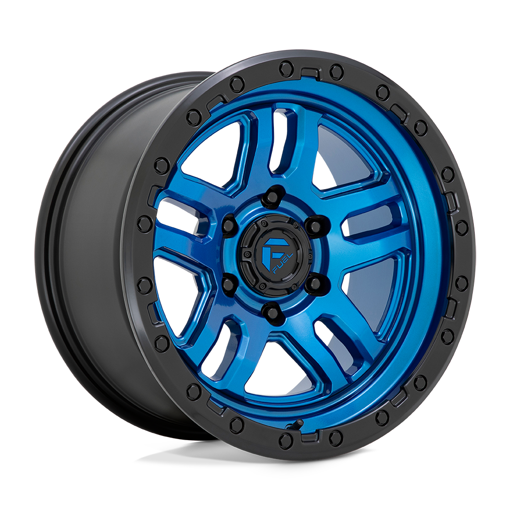 Fuel Off-Road Ammo Blue w/ Black Lip wheel