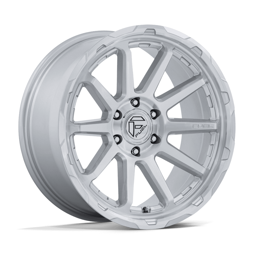 Fuel Off-Road Circuit Gloss Silver w/ Machined Face wheel