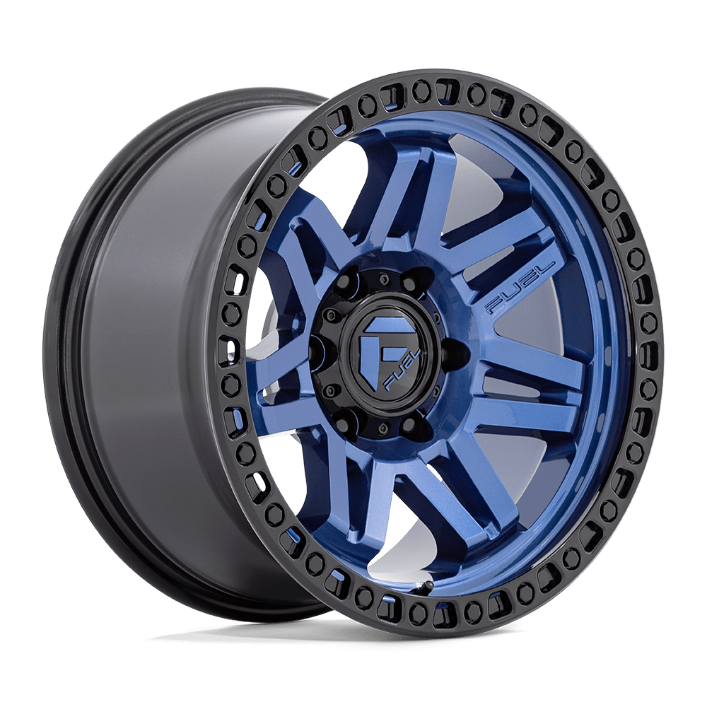 Fuel Off-Road Syndicate Dark Blue w/ Black Ring wheel