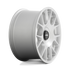 Rotiform TUF-R Satin Silver wheel - view 3