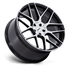 TSW Lasarthe Gloss Black Machined wheel - view 2