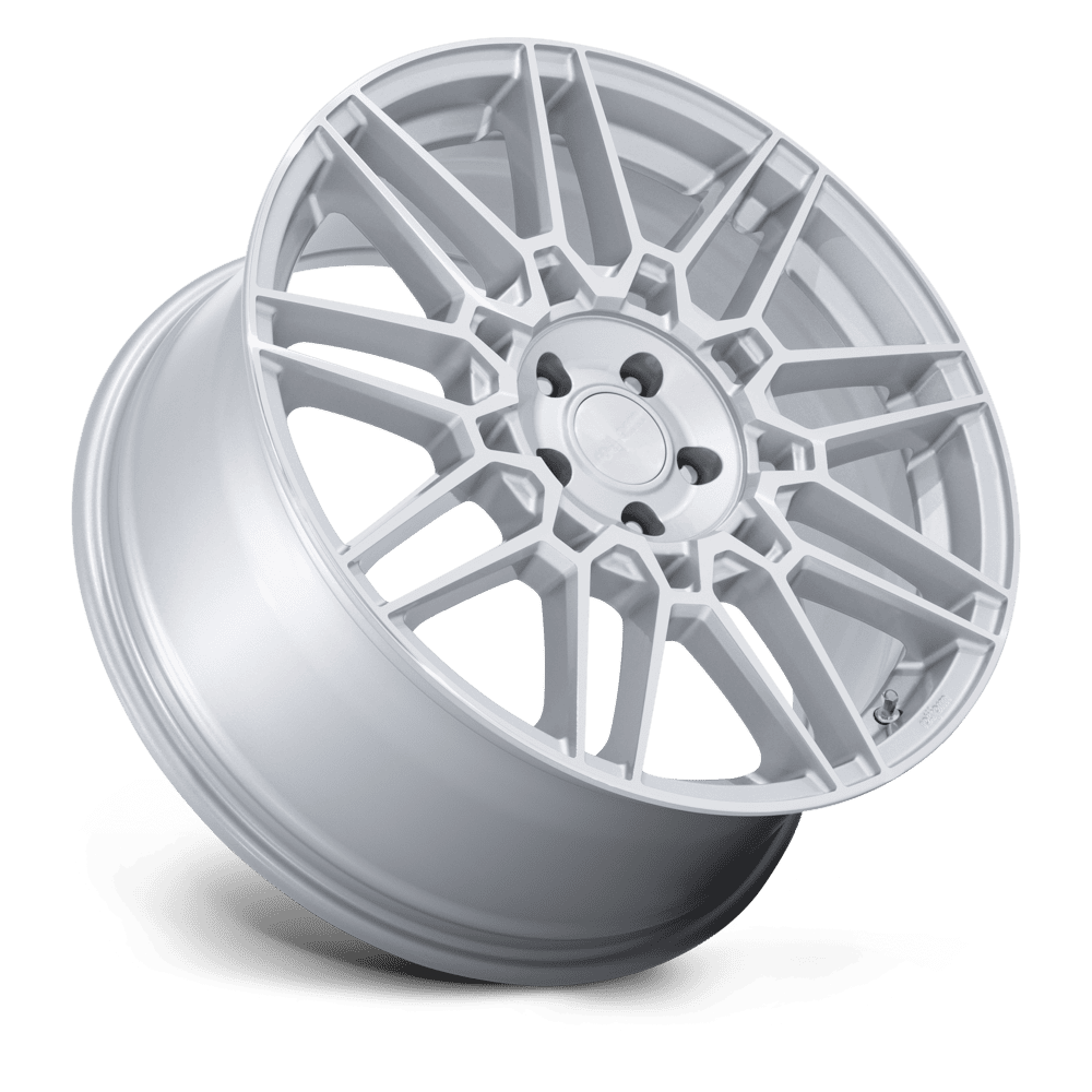 Rotiform TDX Silver w/ Machined Face wheel - view 3