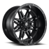 Fuel Off-Road Hostage Matte Black wheel