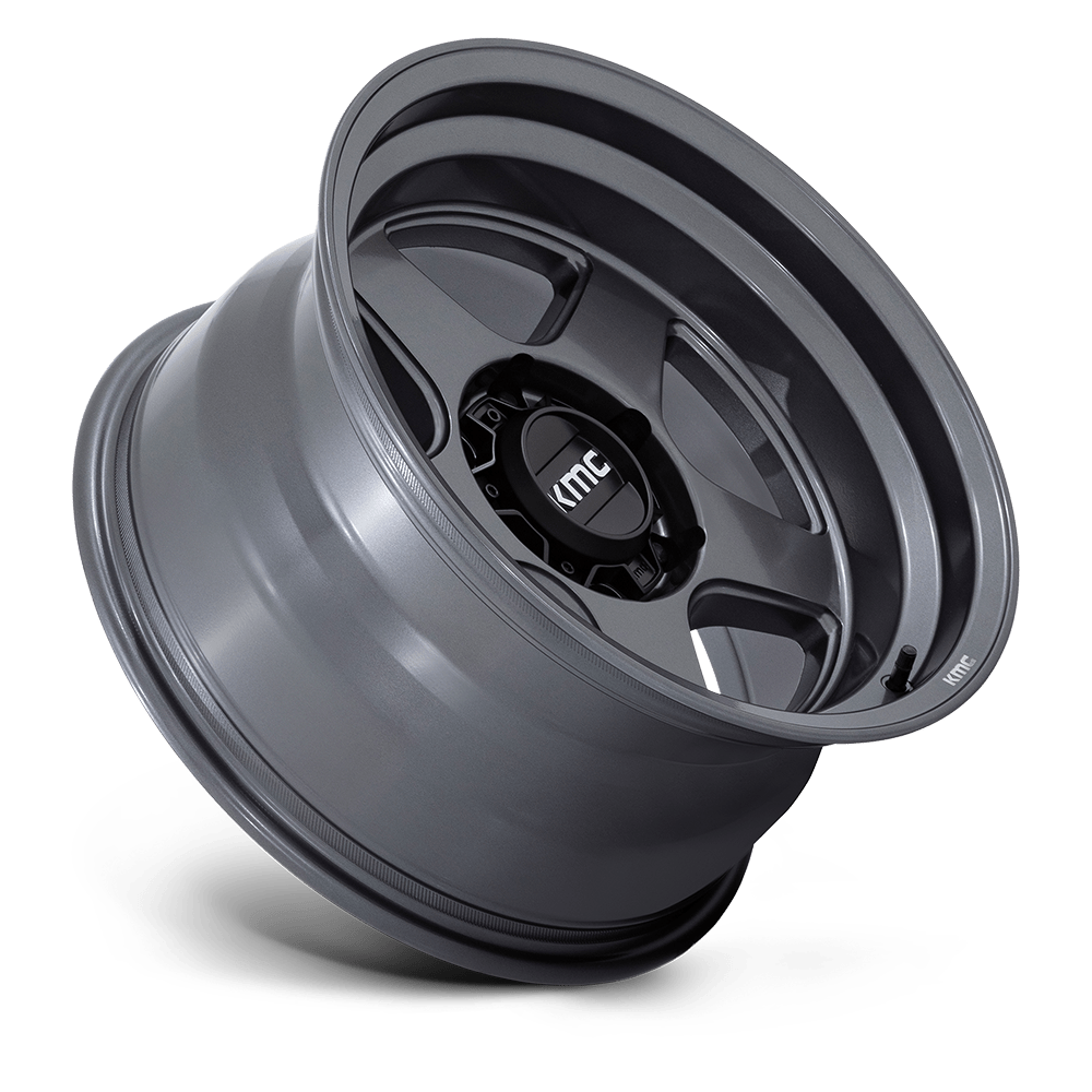 KMC KM728 Lobo Matte Anthracite wheel - view 2