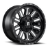 Fuel Off-Road Hardline Gloss Black Milled wheel