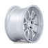 Rotiform LTN-J Matte Silver wheel - view 3