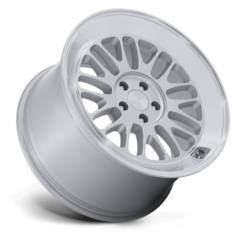 Rotiform SCP Gloss Silver w/ Diamond Cut Lip wheel - view 3