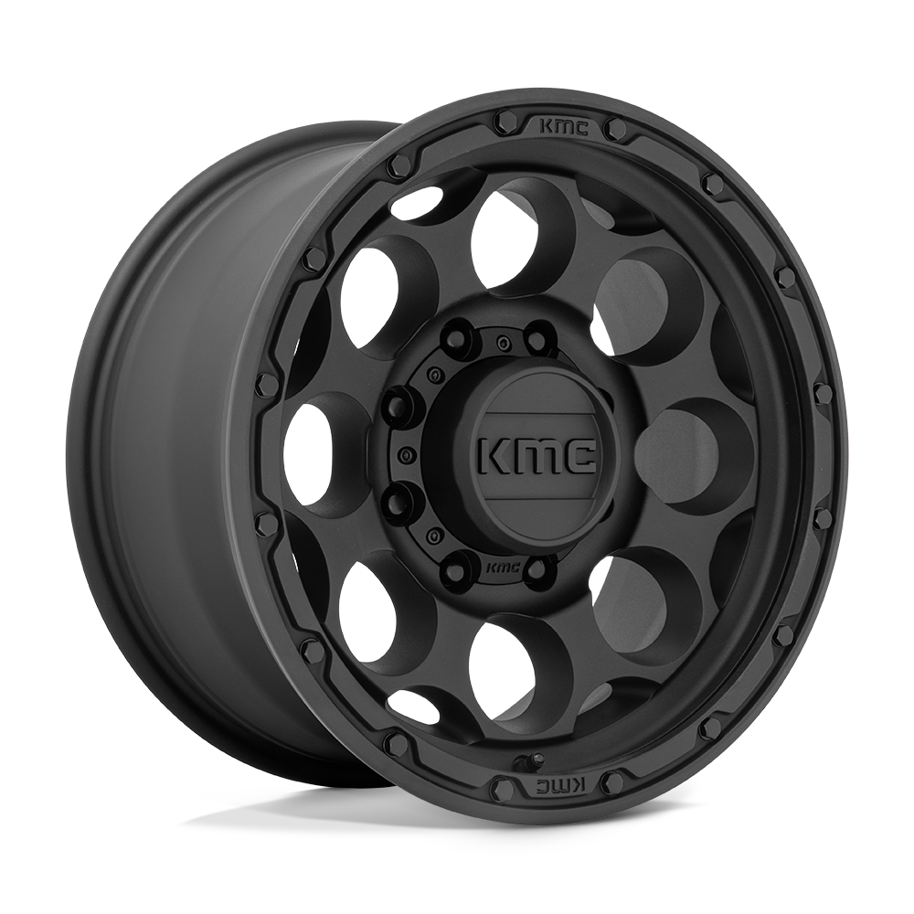 KMC KM541 Dirty Harry Textured Black wheel