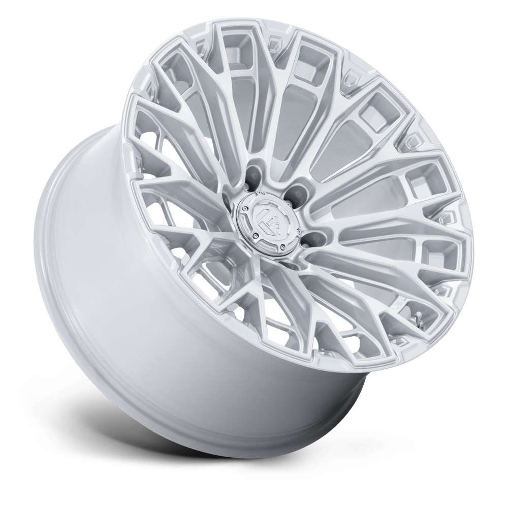 Fuel Off-Road Trax Gloss Silver w/ Machined Face wheel - view 2