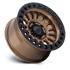 KMC KM552 IMS Matte Bronze w/ Gloss Black Lip wheel - view 2