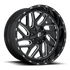 Fuel Off-Road Triton Gloss Black Milled wheel