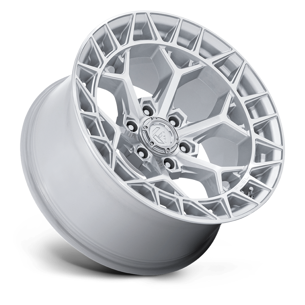 Fuel Off-Road Charger Gloss Silver w/ Machined Face wheel - view 2