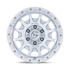 Fuel Off-Road Fortress Gloss Silver w/ Machined Face wheel - view 3