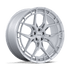 Niche Riviera Gloss Silver w/ Brushed Face wheel