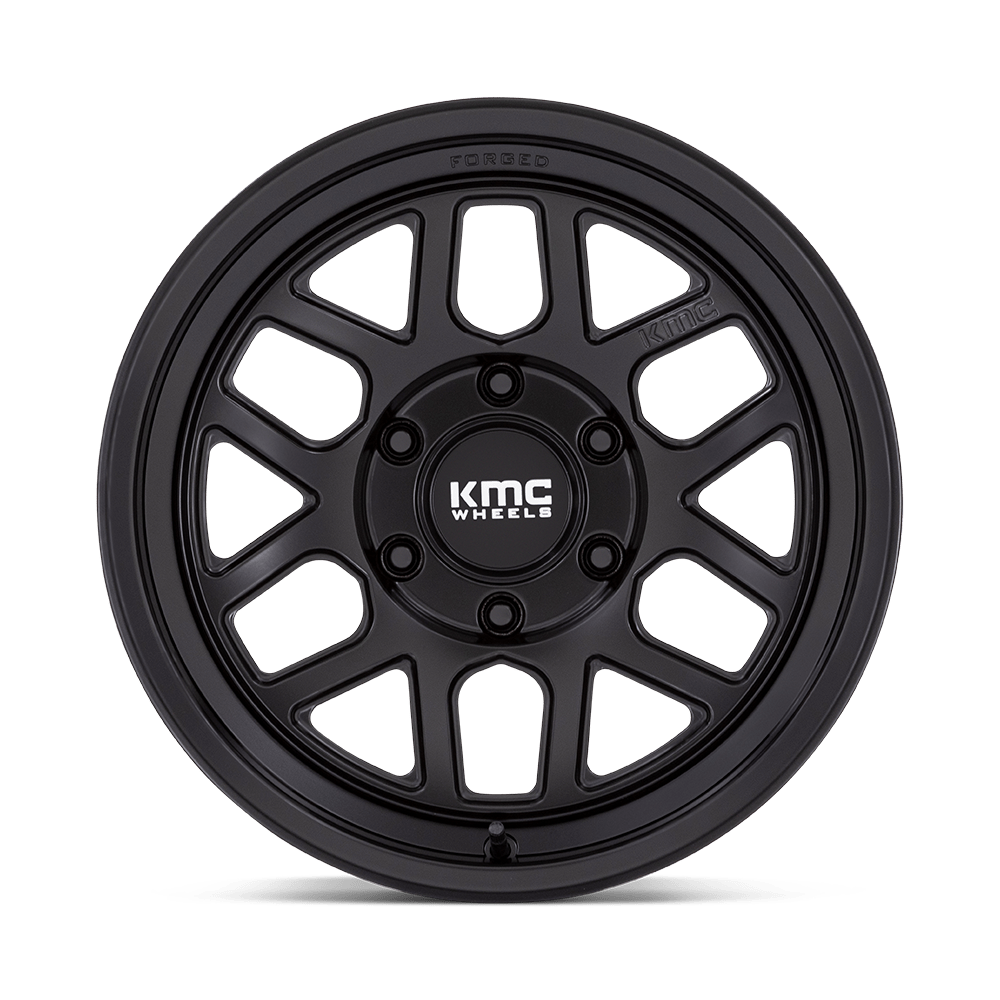 KMC KM446/KM451 Mesa Forged Monoblock Satin Black wheel - view 3