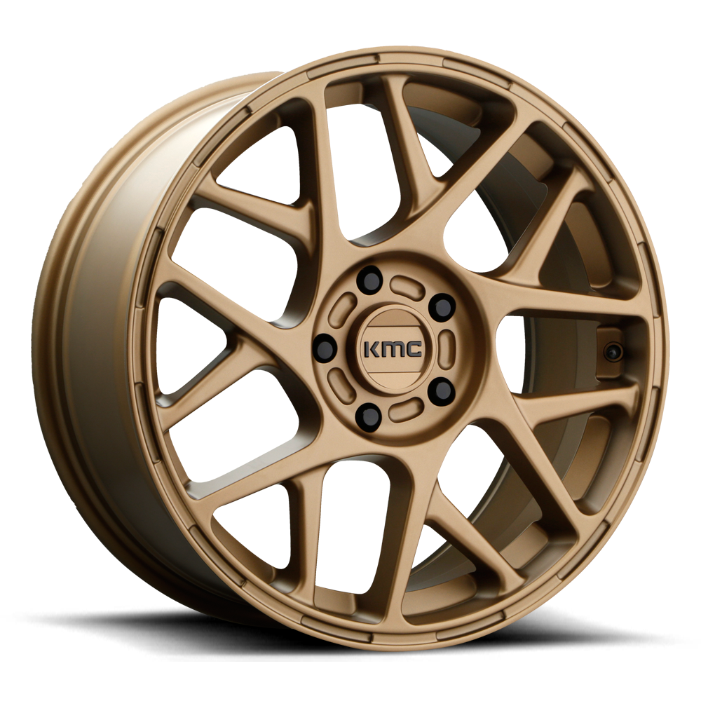 KMC KM708 Bully Matte Bronze wheel