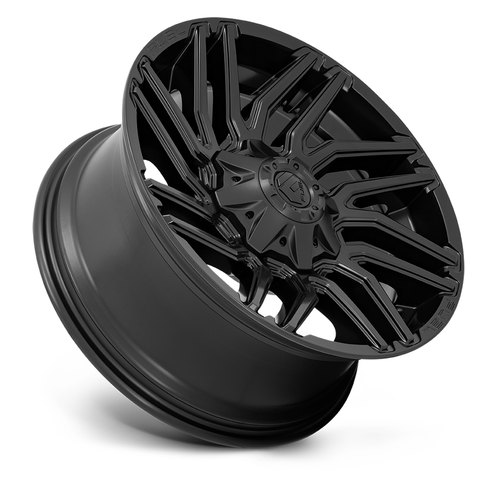 Fuel Off-Road Typhoon Matte Black wheel - view 2