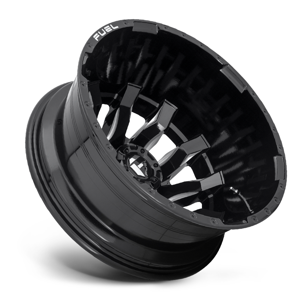 Fuel Off-Road Blitz Gloss Black Milled wheel - view 3