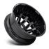 Fuel Off-Road Blitz Gloss Black Milled wheel - view 3