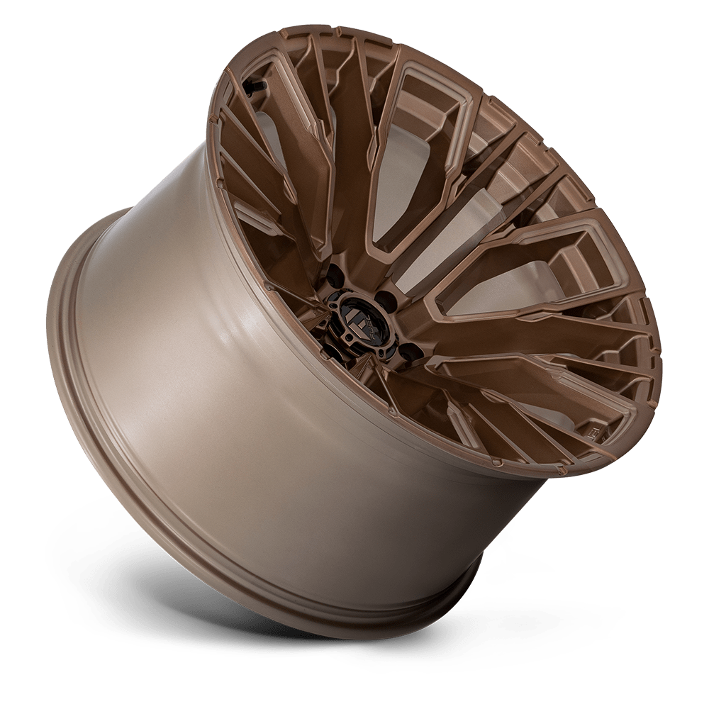 Fuel Off-Road Rebar Platinum Bronze Milled wheel - view 2