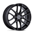 Niche Prodigy 6 Gloss Black Dark Tinted Clear wheel