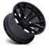Fuel Off-Road Catalyst Matte Black w/ Gloss Black Lip wheel - view 2