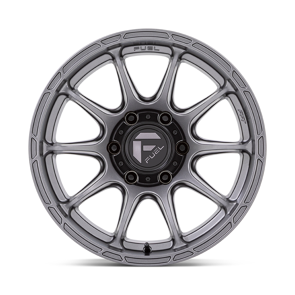 Fuel Off-Road Variant Matte Gunmetal wheel - view 3