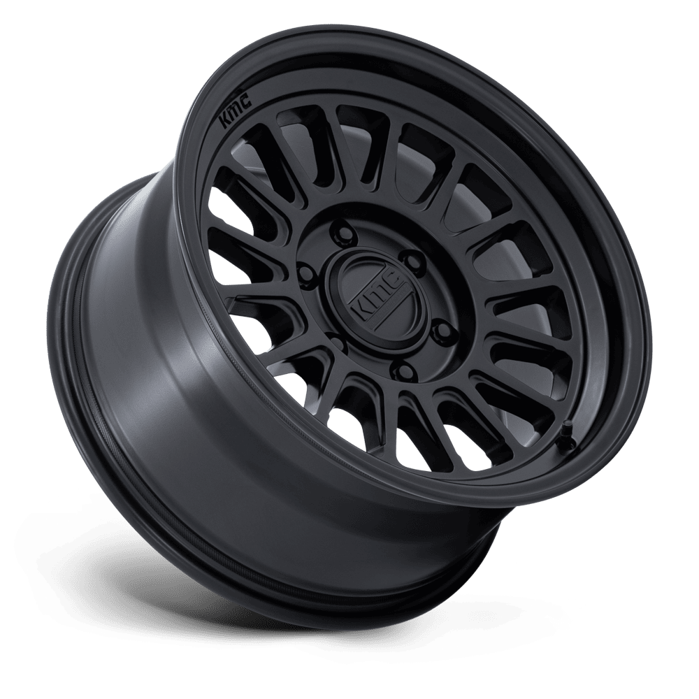 KMC KM733 Impact FFT Matte Black wheel - view 2