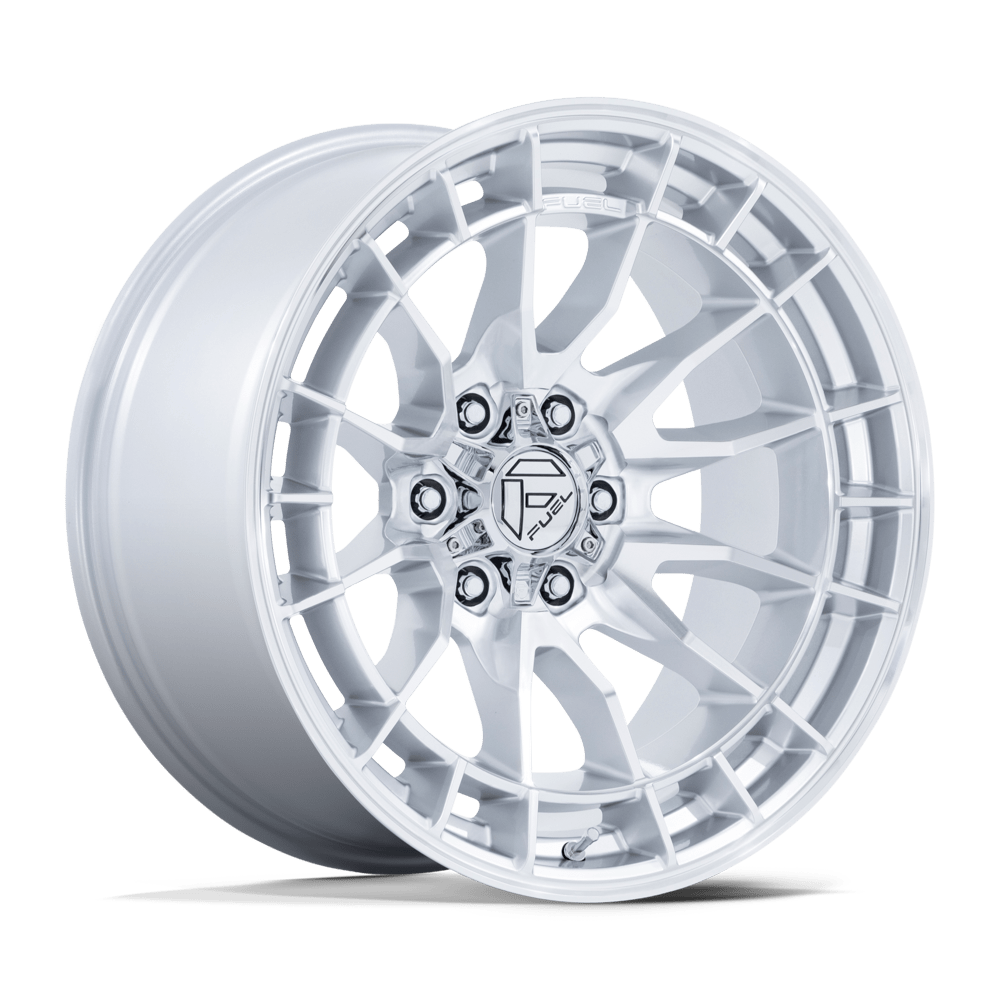 Fuel Off-Road Revolt Hyper Silver w/ Machined Face wheel