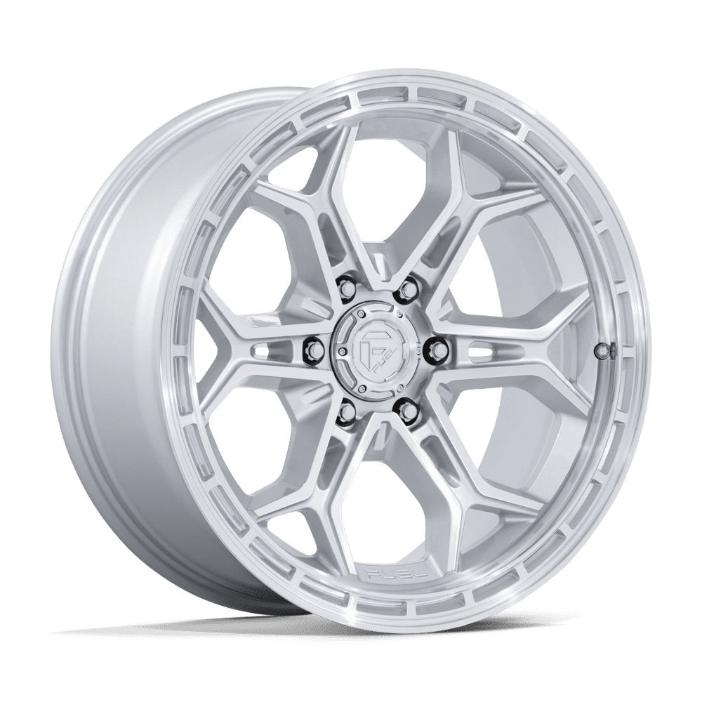 Fuel Off-Road Heathen Gloss Silver w/ Machined Face wheel
