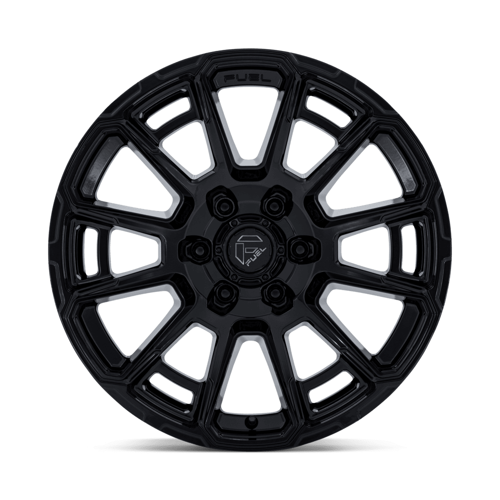 Fuel Off-Road Foxhound Gloss Black wheel - view 3