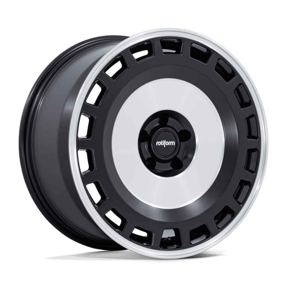 Rotiform ZBF Matte Black w/ Machined Face wheel