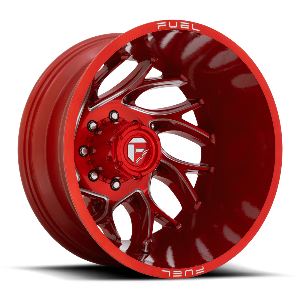 Fuel Off-Road Runner Candy Red Milled wheel - view 2