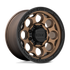 KMC KM541 Dirty Harry Matte Bronze w/ Black Lip wheel - view 2