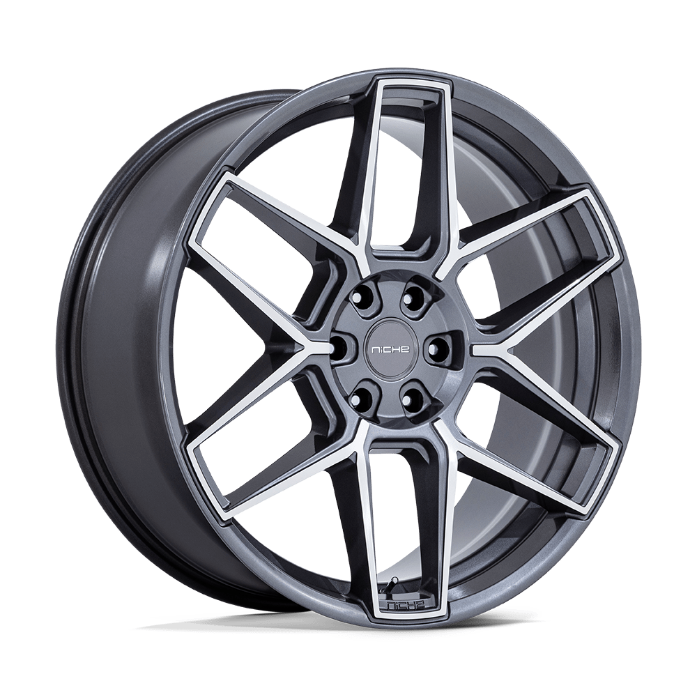 Niche Rise Anthracite w/ Machined Face wheel