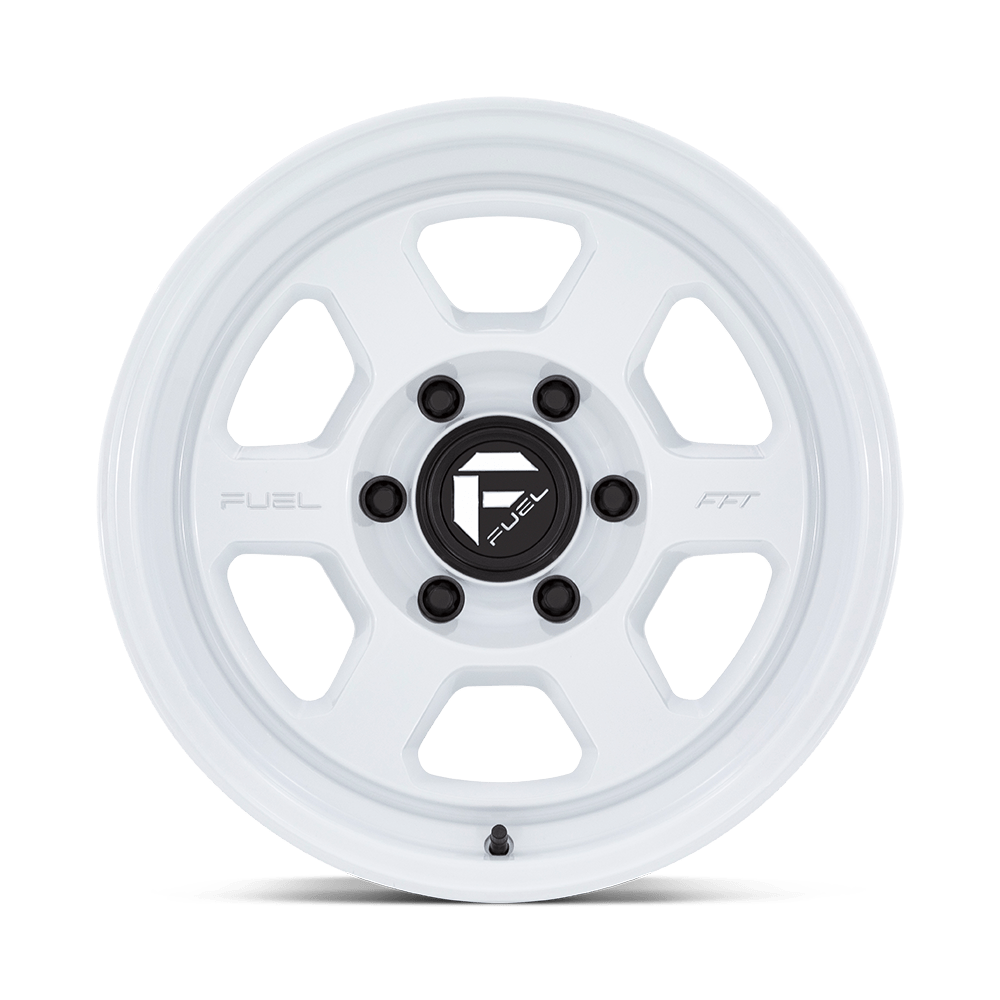 Fuel Off-Road Hype Gloss White wheel - view 3