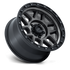 KMC KM544 Mesa Satin Black w/ Gray Tint wheel - view 2