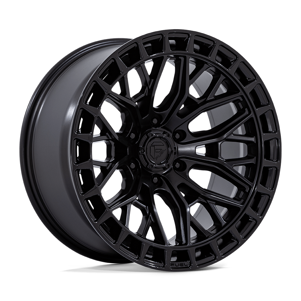 Fuel Off-Road Sigma Blackout w/ Gloss Black Lip wheel