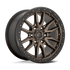Fuel Off-Road Rebel Matte Bronze w/ Black Bead Ring wheel