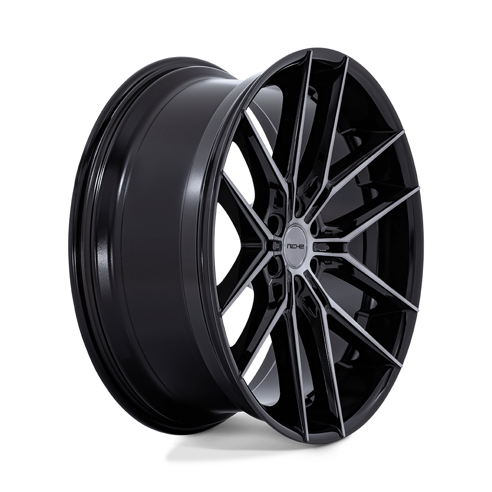 Niche Prodigy 6 Gloss Black Dark Tinted Clear wheel - view 3