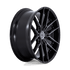 Niche Prodigy 6 Gloss Black Dark Tinted Clear wheel - view 3