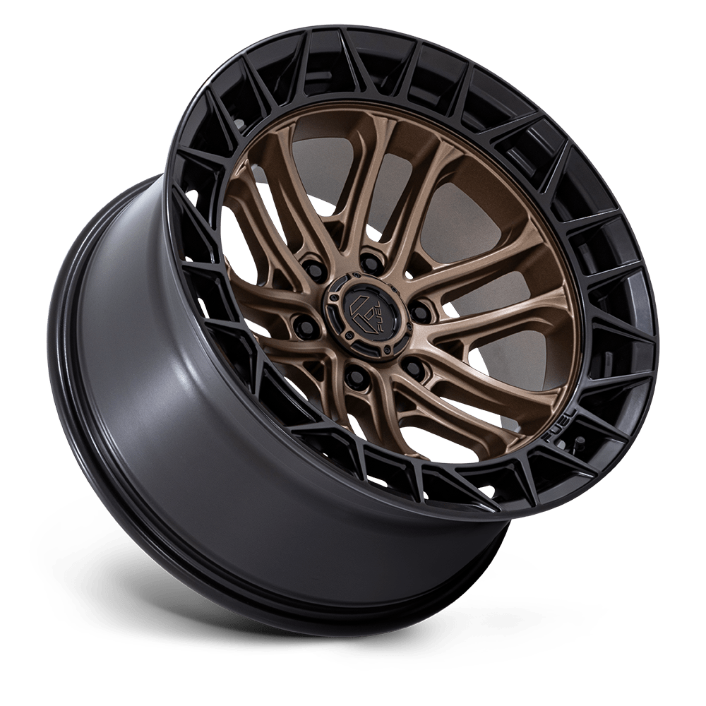 Fuel Off-Road Celsius Matte Bronze w/ Matte Black Lip wheel - view 2