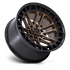 Fuel Off-Road Celsius Matte Bronze w/ Matte Black Lip wheel - view 2