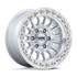 KMC KM552 IMS Gloss Silver w/ Machined Face wheel