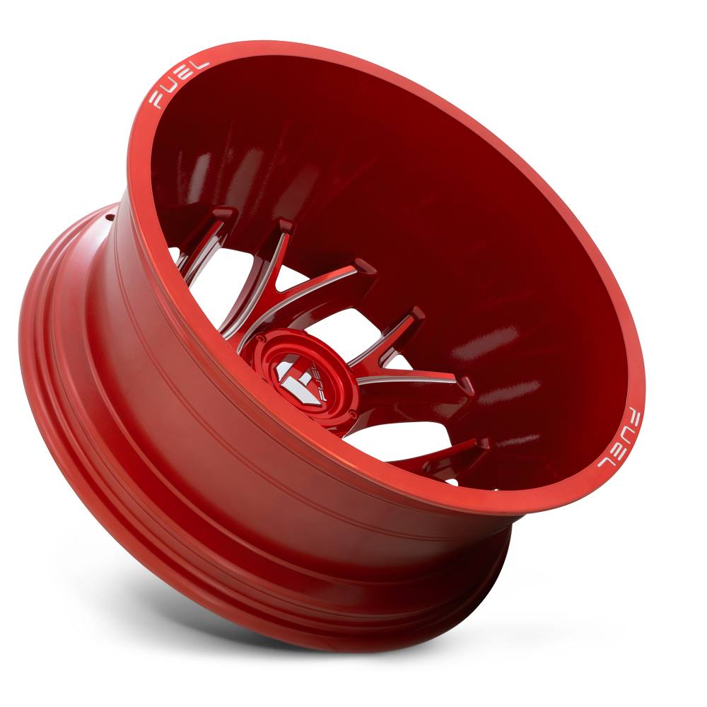 Fuel Off-Road Runner Candy Red Milled wheel - view 3