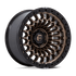 Fuel Off-Road Sinister Matte Bronze w/ Matte Black Lip wheel