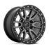 Fuel Off-Road Rebel Matte Gunmetal w/ Black Bead Ring wheel